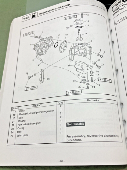 GENUINE YAMAHA LIT-18616-02-22 Z150Z, LZ150Z, VZ150Z SUPP. SERVICE MANUAL 2000