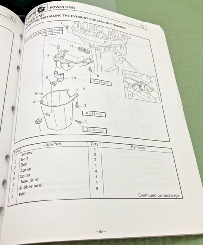 GENUINE YAMAHA LIT-18616-02-22 Z150Z, LZ150Z, VZ150Z SUPP. SERVICE MANUAL 2000