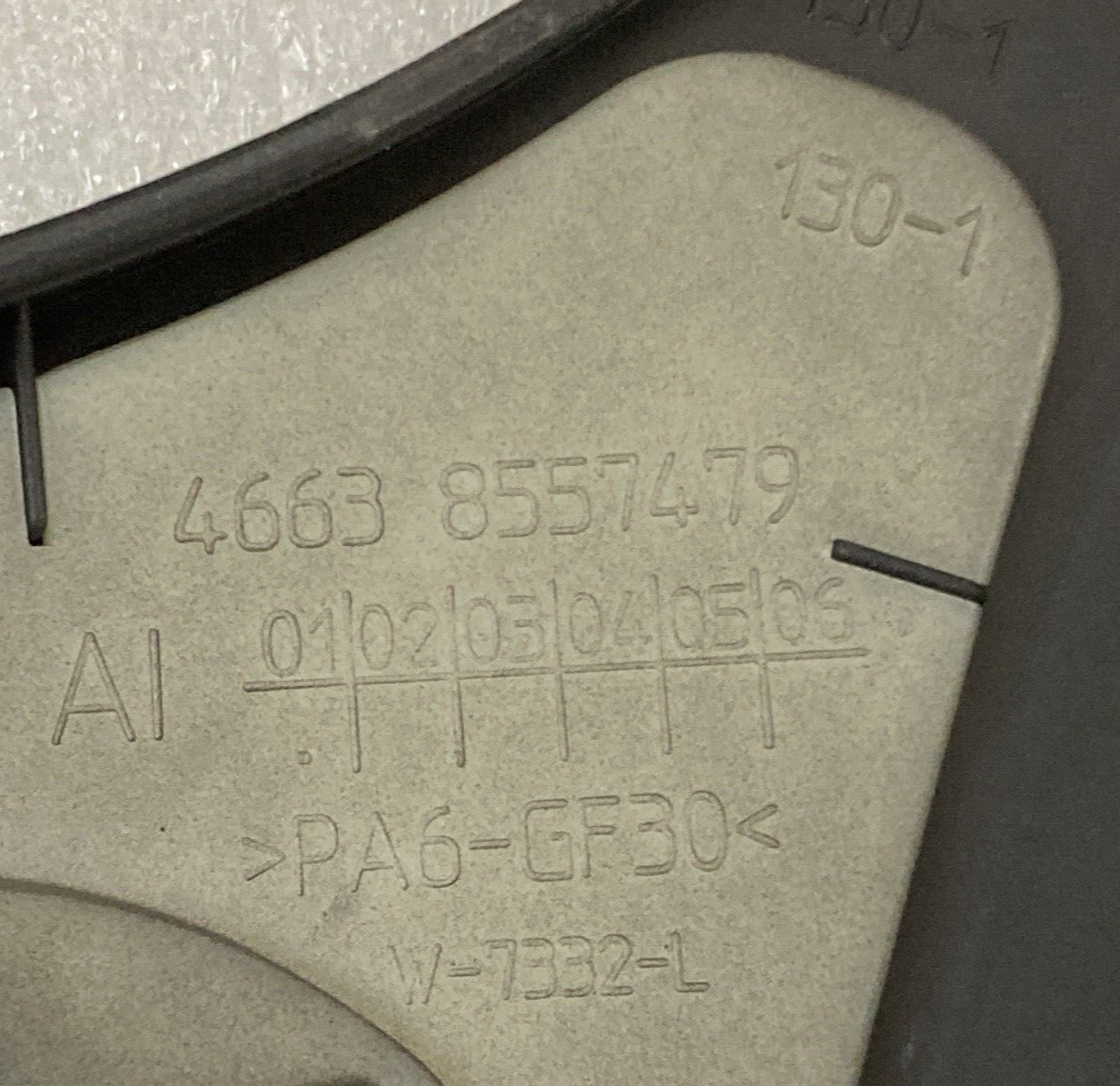 NEW GENUINE BMW 46638557479 Trunk trim, rear K 1600 BAGGER 2017-2018