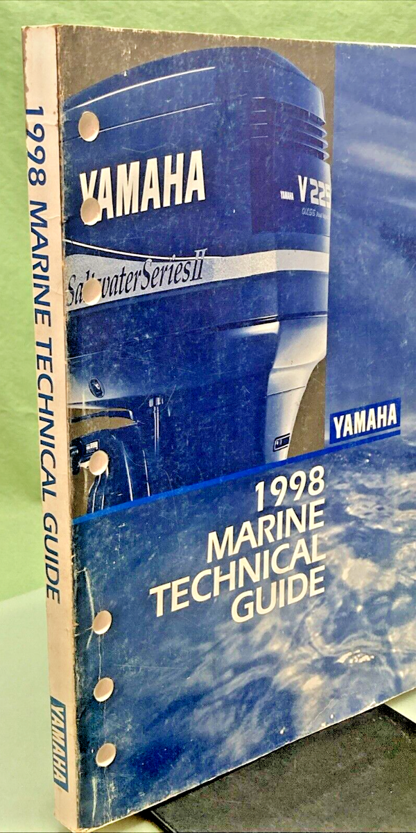 GENUINE YAMAHA LIT-18865-01-98 MARINE TECHNICAL SERVICE GUIDE 1998