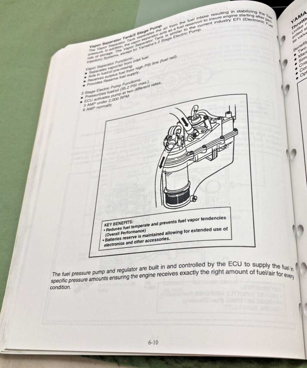 GENUINE YAMAHA LIT-18865-01-98 MARINE TECHNICAL SERVICE GUIDE 1998