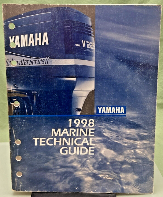 GENUINE YAMAHA LIT-18865-01-98 MARINE TECHNICAL SERVICE GUIDE 1998