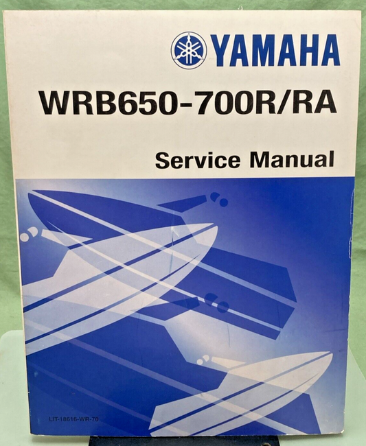 GENUINE YAMAHA LIT-18616-WR-70 WRB650-700R/RA SERVICE MANUAL 1992