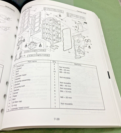 GENUINE YAMAHA LIT-18616-03-45 F50B, T50B, F60B, T60B SERVICE MANUAL 2013