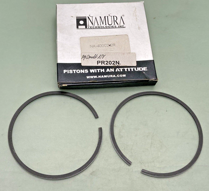 NEW REPLACES NAMURA NA-40002-2R PISTON RING SET - 66.44mm FOR YAMAHA BLASTER