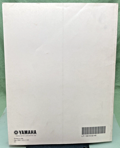 GENUINE YAMAHA 68S-28197-1E-1X T60B SUPPLEMENTARY SERVICE MANUAL 2002