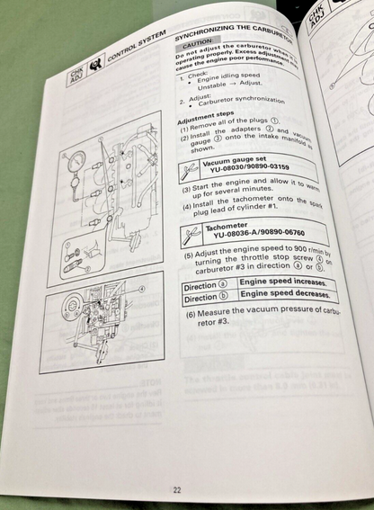 GENUINE YAMAHA LIT-18616-02-21 F30TRZ SUPPLEMENTARY SERVICE MANUAL 2000