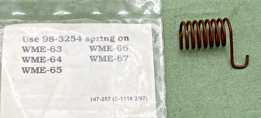 NEW REPLACES WALBRO 98-3254 SPRING FOR MERCURY MARINE