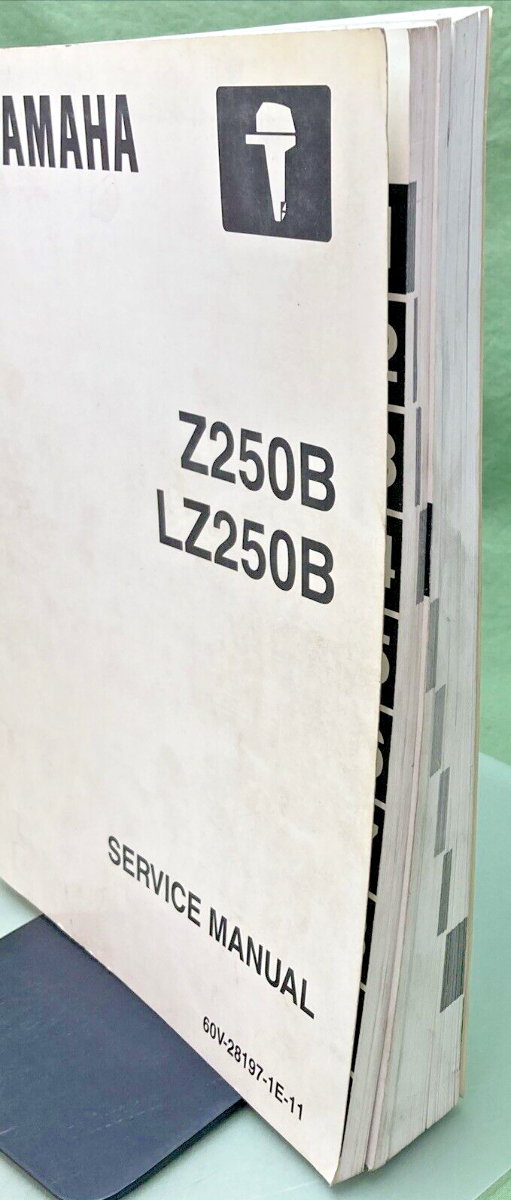 GENUINE YAMAHA LIT-18616-02-43 Z250B, LZ250B SERVICE MANUAL 2002