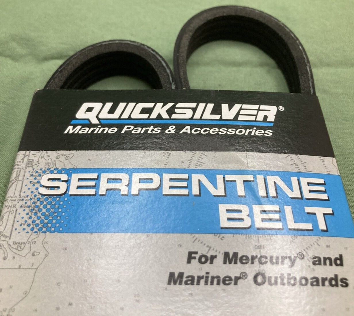 NEW GENUINE QUICKSILVER 57-828507Q5 SERPENTINE BELT OUTBOARD