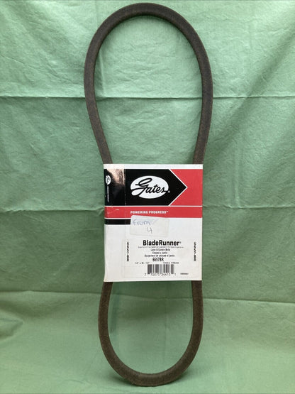 NEW GENUINE GATES 6657BR BELT BLADERUNNER LAWN & GARDEN 1/2"X45-1/2"