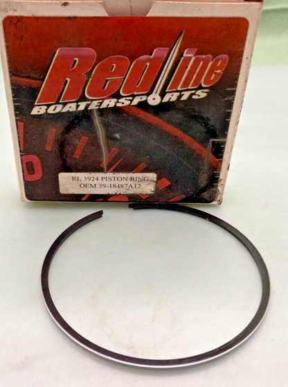 NEW REPLACES REDLINE BOATERSPORTS RL324 MERCURY 39-18487A12 PISTON RING KIT