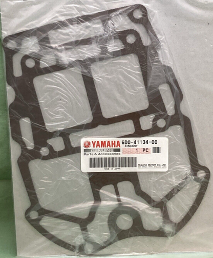 NEW GENUINE YAMAHA 6D0-41134-00 GASKET EXHAUST MANIFOLD OUTBOARD