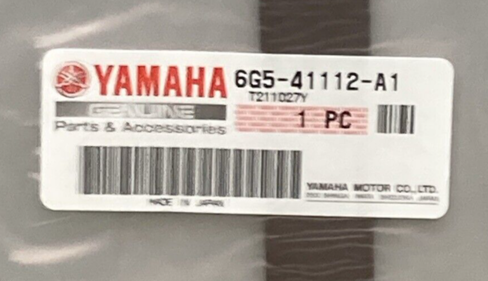NEW GENUINE YAMAHA 6G5-41112-A1 GASKET EXHAUST INNER OUTBOARD