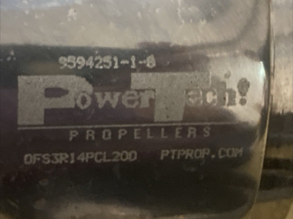 POWER TECH OFS3R14PCL200 PROPELLER EXPRESS 3-BLADE RH 15-1/4"D 14" PITCH SS