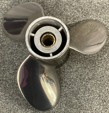 NEW GENUINE YAMAHA MAR-GYT3B-L4-20 PROPELLER 3 BLADE LH 13.25"D 20" PITCH SS