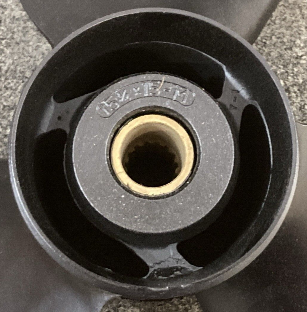 NEW GENUINE YAMAHA 6G5-45941-00 PROPELLER 3 BLADE RH 15.25"D 15" PITCH ALUMINUM