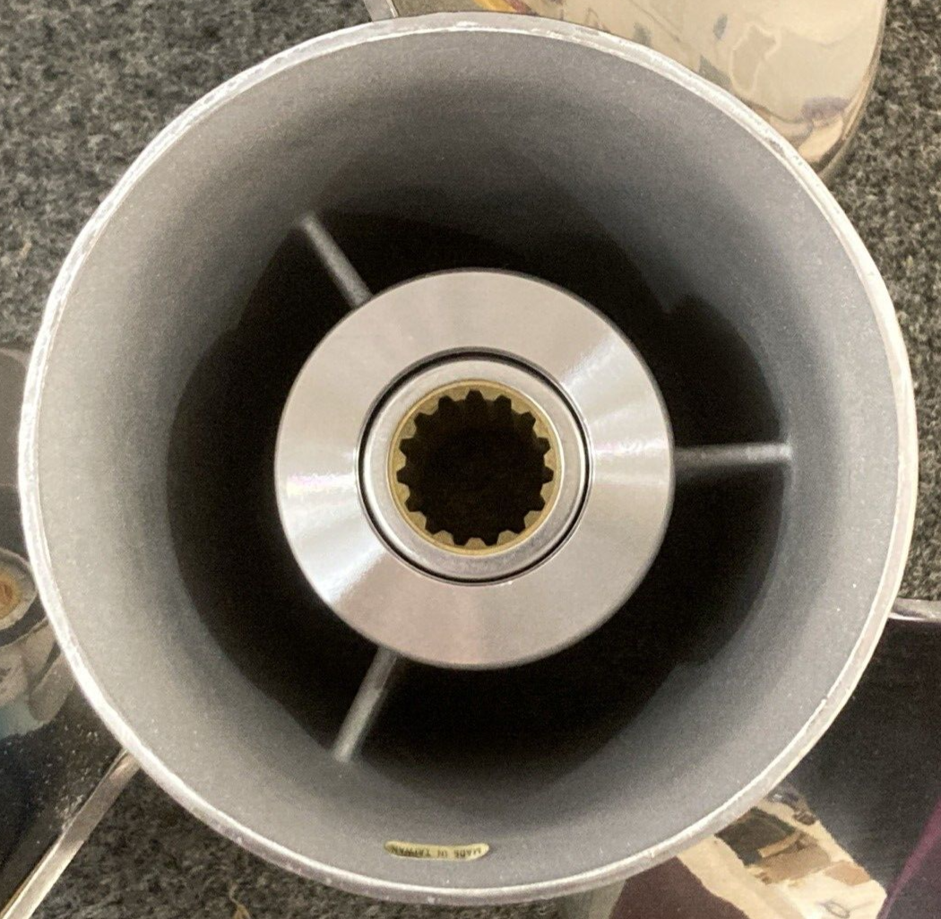 NEW GENUINE SOLAS 1551-140-24 PROPELLER HR TITAN 3 BLADE RH 14"D 24" PITCH SS