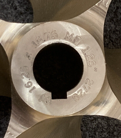 NEW GENUINE OJ PROPS 2726-C PROPELLER WAKEPRO 4 BLADE 16.25 X 16.75 LC NIBRAL