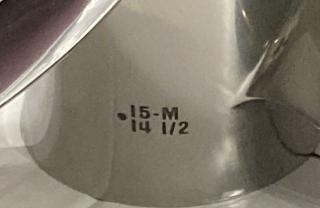 NEW GENUINE YAMAHA 68F-45970-20 PROPELLER 3-BLADE RH 14.5"D 15" PITCH SS