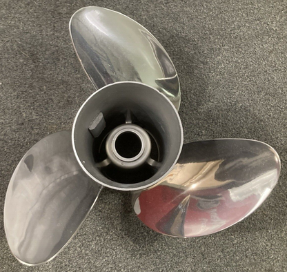 NEW GENUINE MERCURY 48-8M0151237 PROPELLER ENERTIA 3-BLADE RH 14.3"D 18PITCH SS