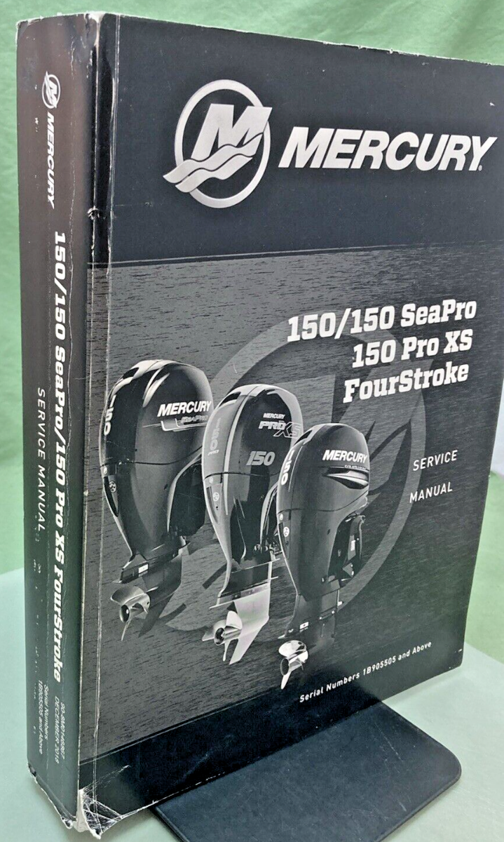 GENUINE MERCURY 90-8M0146867 MERCURY 150/150 SEAPRO SERVICE MANUAL 2018