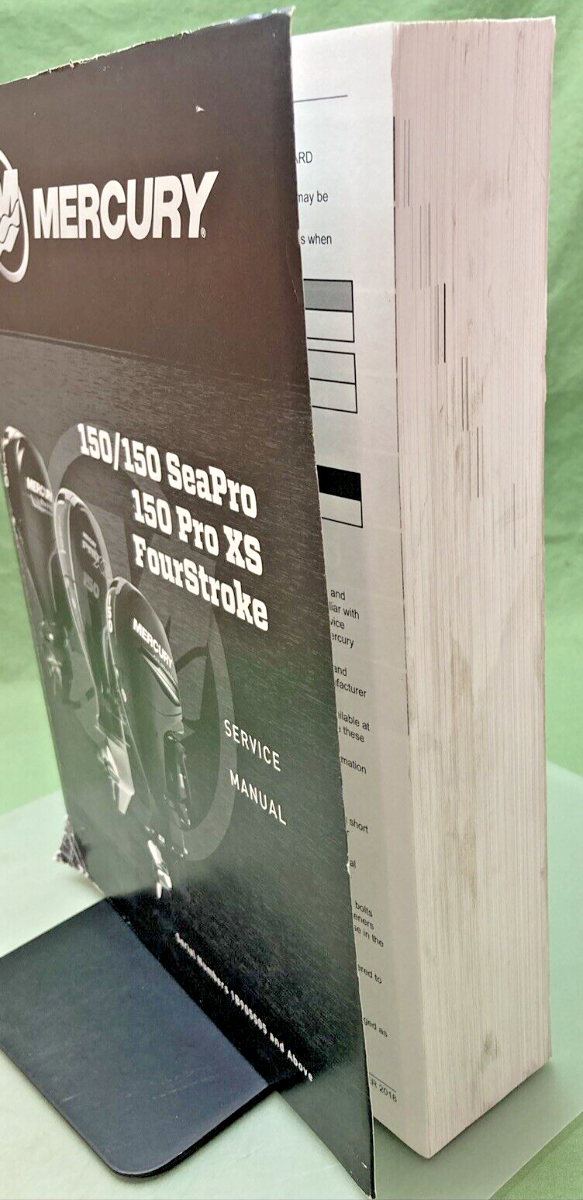 GENUINE MERCURY 90-8M0146867 MERCURY 150/150 SEAPRO SERVICE MANUAL 2018