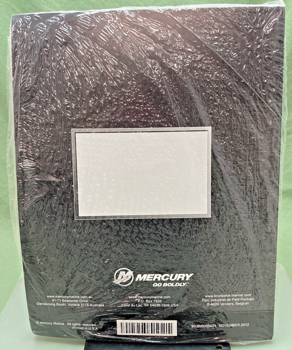 NEW GENUINE MERCURY 90-8M0065421 2.5/3.5 FOURSTROKE SERVICE MANUAL 2012