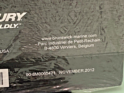 NEW GENUINE MERCURY 90-8M0065421 2.5/3.5 FOURSTROKE SERVICE MANUAL 2012