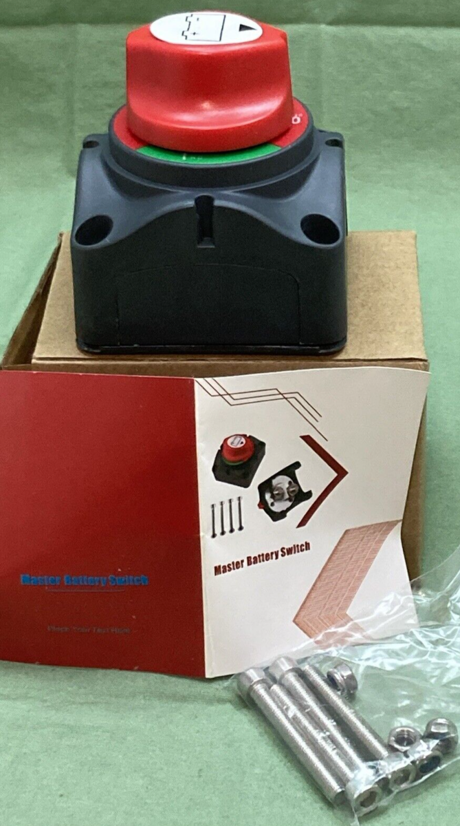 NEW MERICA MASTER POWER CUT-OFF SWITCH KIT BATTER ISOLATOR DISCONNECT