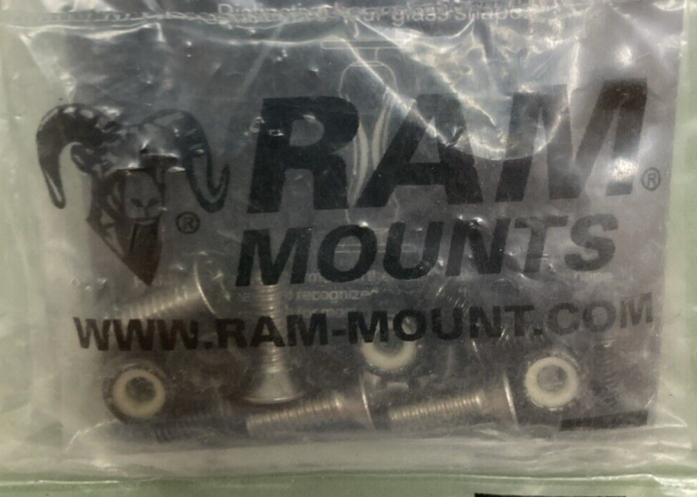NEW GENUINE RAM MOUNTS RAM-338U ADAPTER PLATE W/ HARDWARE