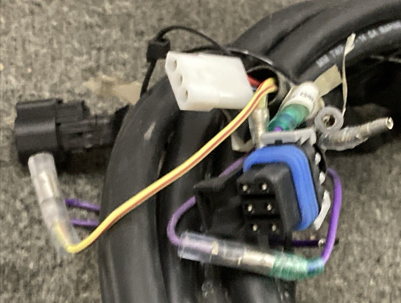 GENUINE MERCURY 84-893377K01 DTS Command Module WIRING HARNESS & KEY SWITCH