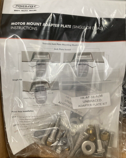 NEW GENUINE POWER-POLE M26S PLATE BLACK