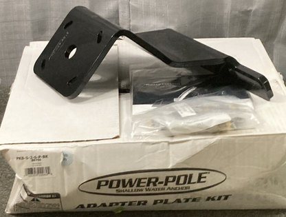 NEW GENUINE POWER-POLE PKB-S-2-6-P-BK ANCHOR PLATE KIT BLACK PORT SIDE