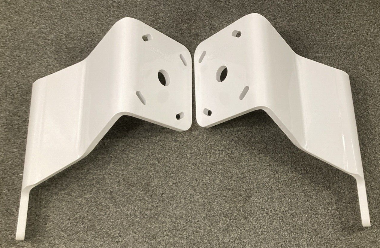 NEW GENUINE POWER-POLE PKB-S-2-6-WT ANCHOR DUAL PLATE KIT WHITE