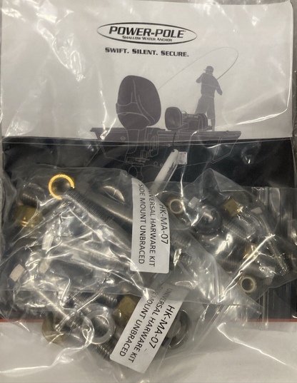 NEW GENUINE POWER-POLE PKB-S-2-6-WT ANCHOR DUAL PLATE KIT WHITE