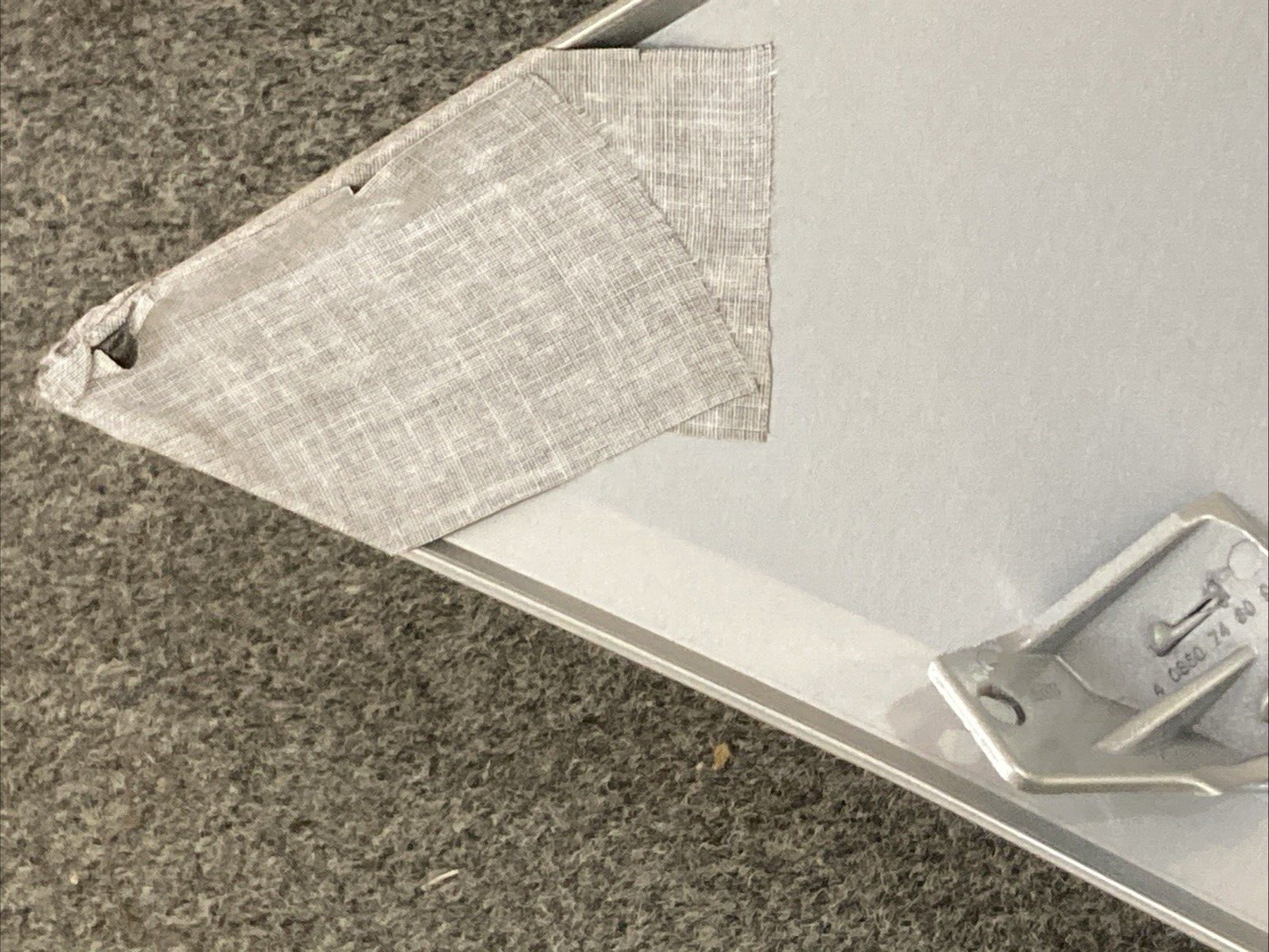 NEW GENUINE BMW 46638545915 FAIRING PANEL FRONT LEFT GLACIER-SILVER FOR K1600GTL