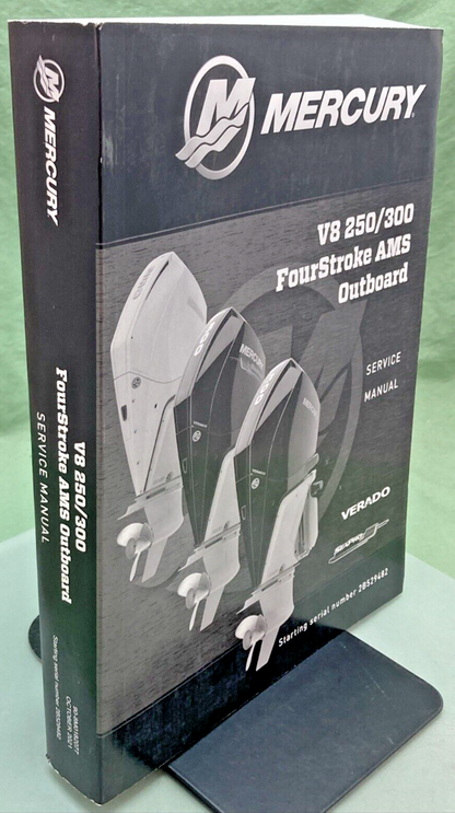 GEN. MERCURY 90-8M0182077 V8 250/300 FOURSTROKE AMS OUTBOARD SERVICE MANUAL '21