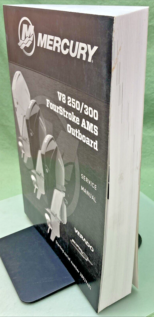 GEN. MERCURY 90-8M0182077 V8 250/300 FOURSTROKE AMS OUTBOARD SERVICE MANUAL '21