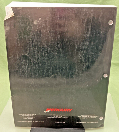 GENUINE MERCURY 90-814705R03 REMOTE CONTROLS SERVICE MANUAL 2006