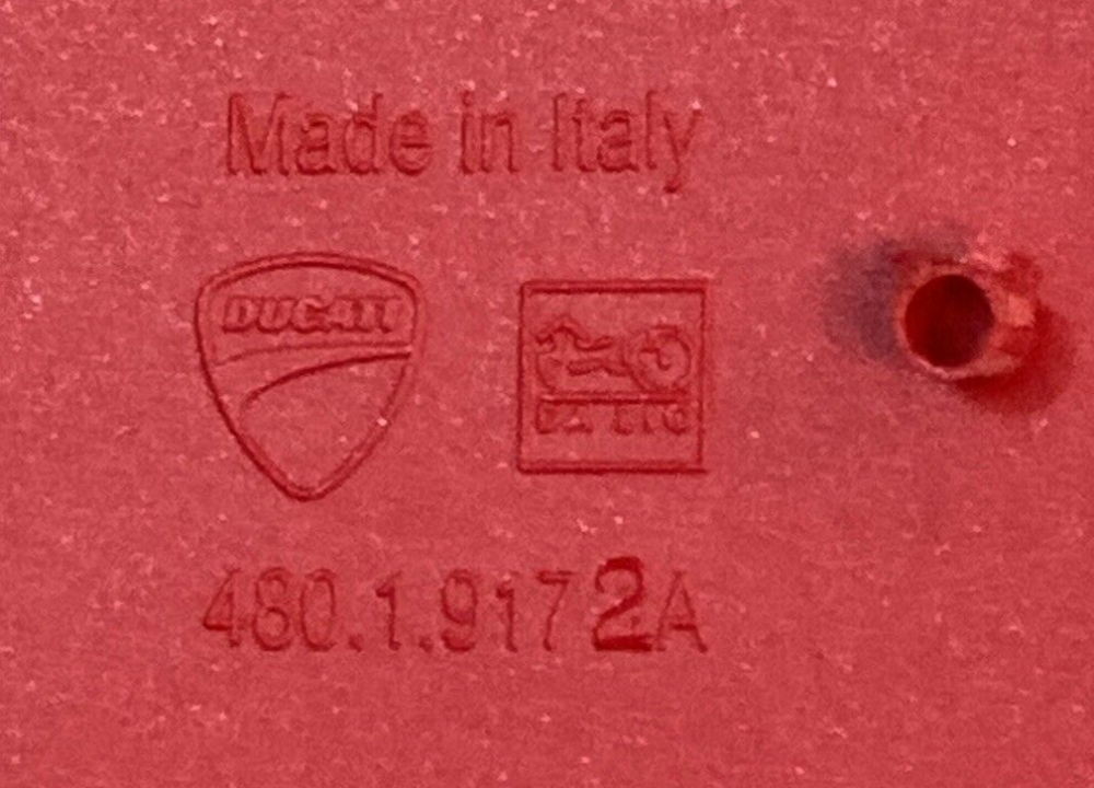 GENUINE DUCATI 48019172A FAIRING PANEL UPPER RIGHT PANIGALE RED