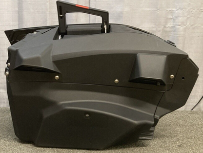 NEW BMW 46548532510 PANNIER BAG SADDLE BAG LEFT LOCKING W/ HANDLE BLACK