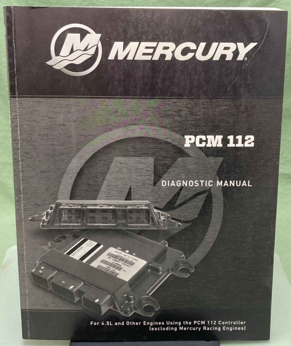 GENUINE MERCURY 90-8M0086483 PCM 112 DIAGNOSTIC MANUAL 2015