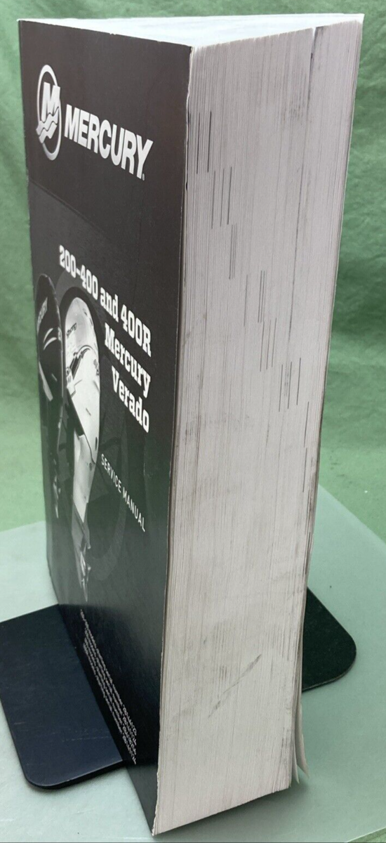 GENUINE MERCURY 90-8M0133008 200-400 AND 400R MERCURY VERADO SERVICE MANUAL 2019