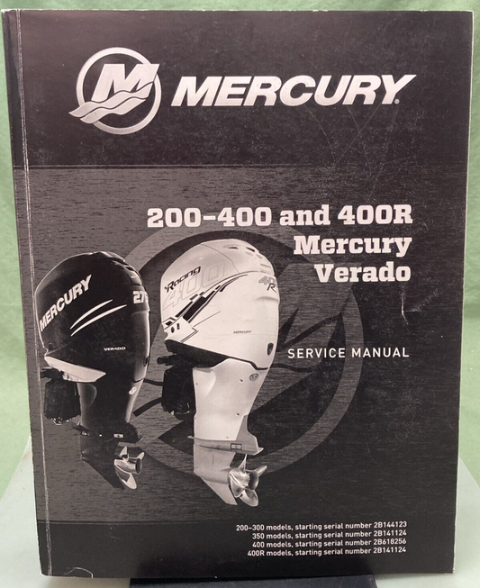 GENUINE MERCURY 90-8M0133008 200-400 AND 400R MERCURY VERADO SERVICE MANUAL 2019