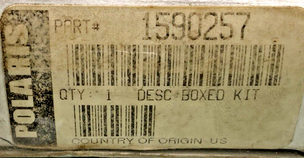 NEW GENUINE POLARIS 1590257 MIDDLE AXLE U-JOINT, ONLY 3 CIRCLE CLIPS