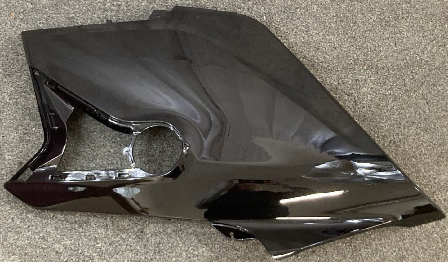 NEW GENUINE BMW 46638393427 SIDE TRIM PANEL BAGGER UPPER LEFT BLACKSTORM