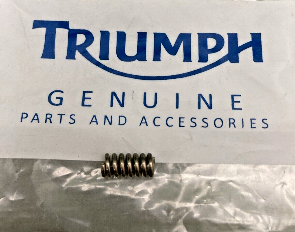 NEW GENUINE TRIUMPH T2081670 Spring, Detent, 6.2X13.5