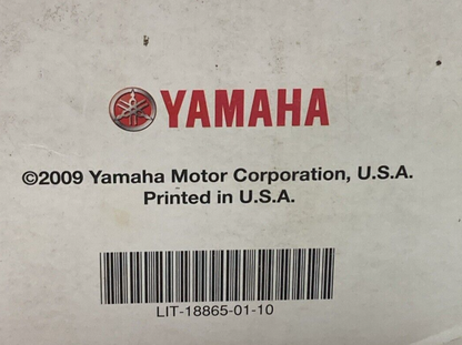 GENUINE YAMAHA LIT-18865-01-10 MARINE TECHNICAL GUIDE 2010