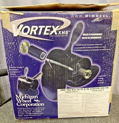NEW MICHIGAN WHEEL 992105 VORTEX XHS PROPELLER 13X19 RH SERIES B